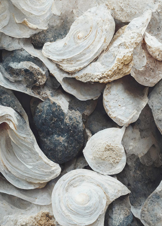Shells and Stone | Canvas