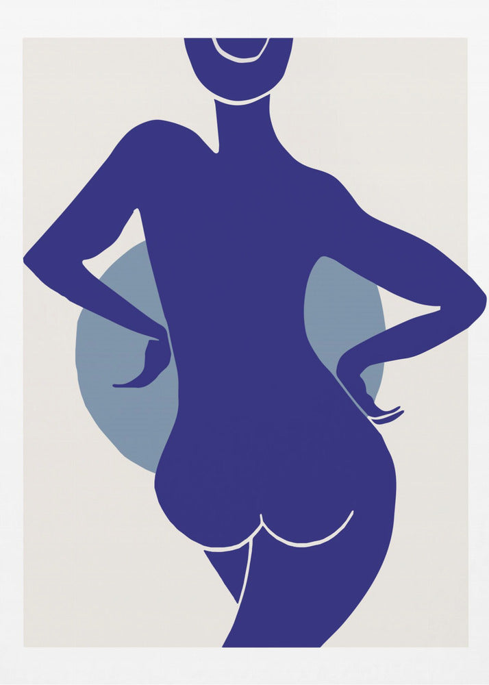 Femme Bleu | Canvas