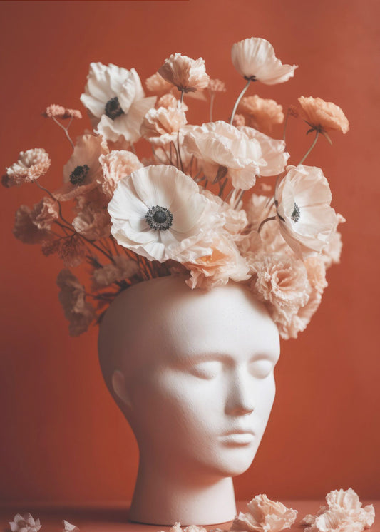 Floral Contemplation | Poster