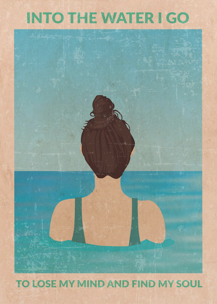 Into the Water Standard Wall Art | Canvas