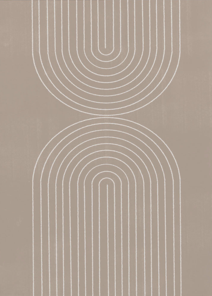 Curved Echoes | Canvas