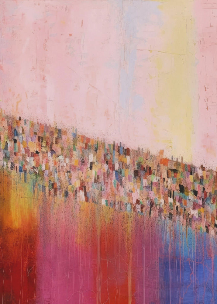 Colorful Cascade | Poster