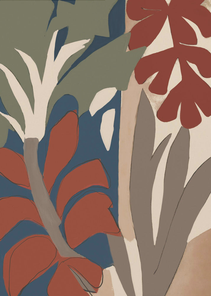 Bold Botanical Dance | Poster