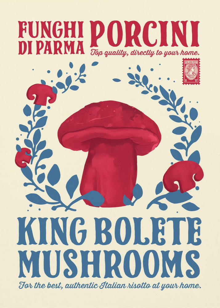Porcini kitchen print | Canvas