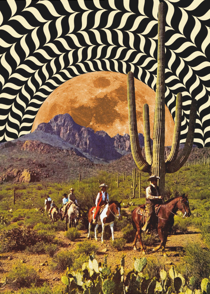 Illusionary Cowboys | Poster