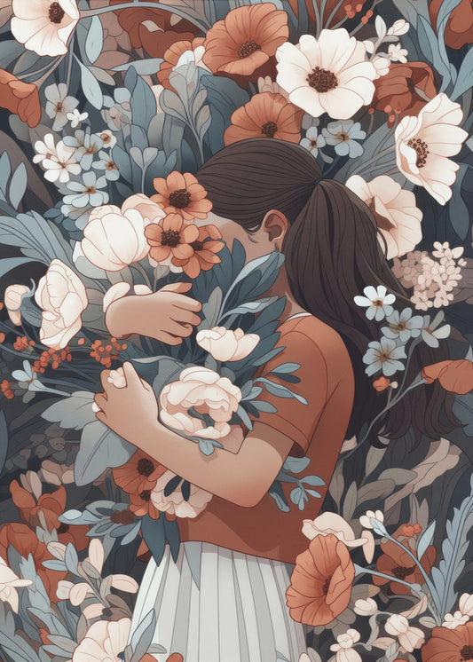 Floral Embrace | Poster