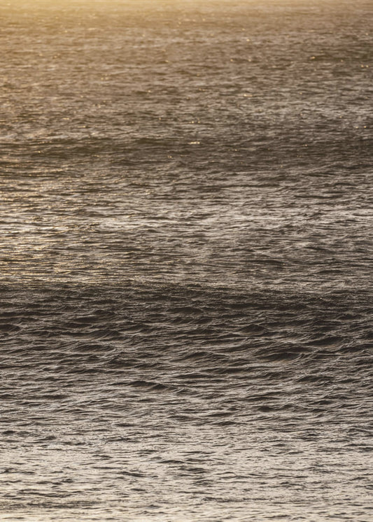 Golden Tide Ripples | Canvas