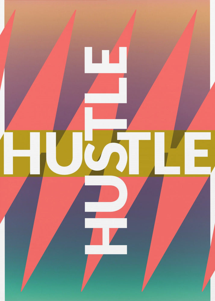 Colorful Hustle Vibes | Poster