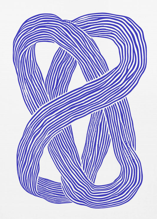 Blue Infinity Loop | Poster
