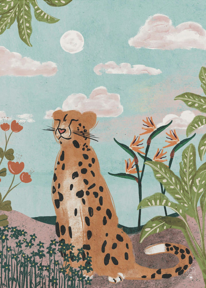 Leopard In Jungle Erum Khalili.png | Poster