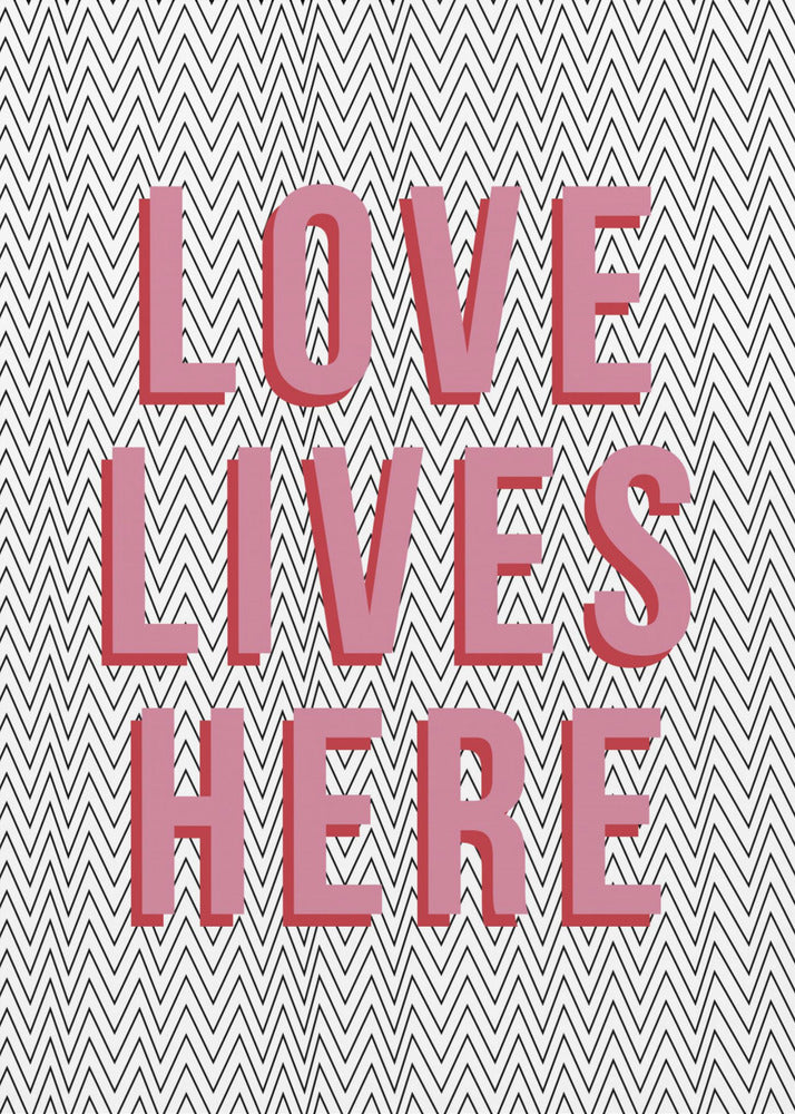 Love Lives Here | Canvas