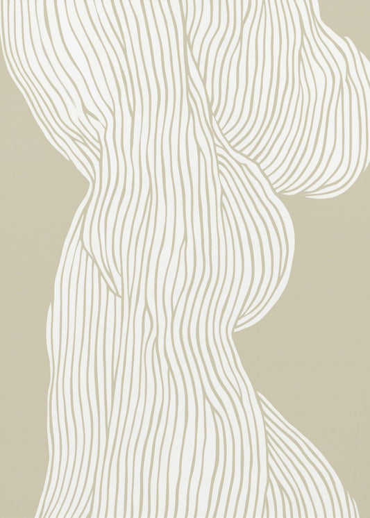 Flowing Lines Elegance | Poster