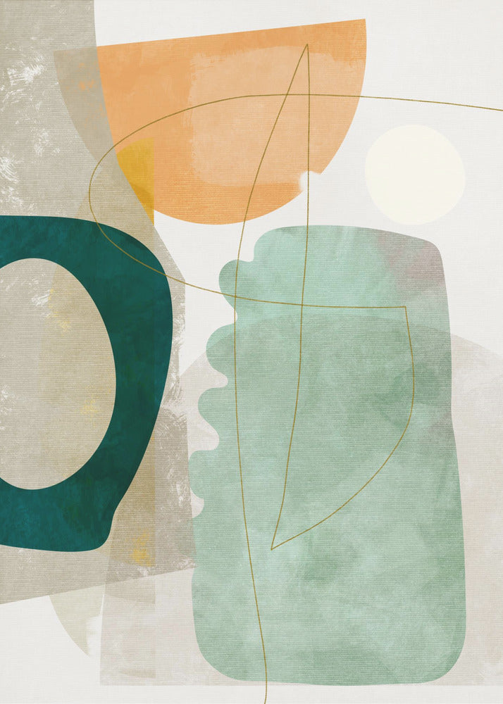 Nature Friendly Terracotta 2 Aquarell Kopie | Poster