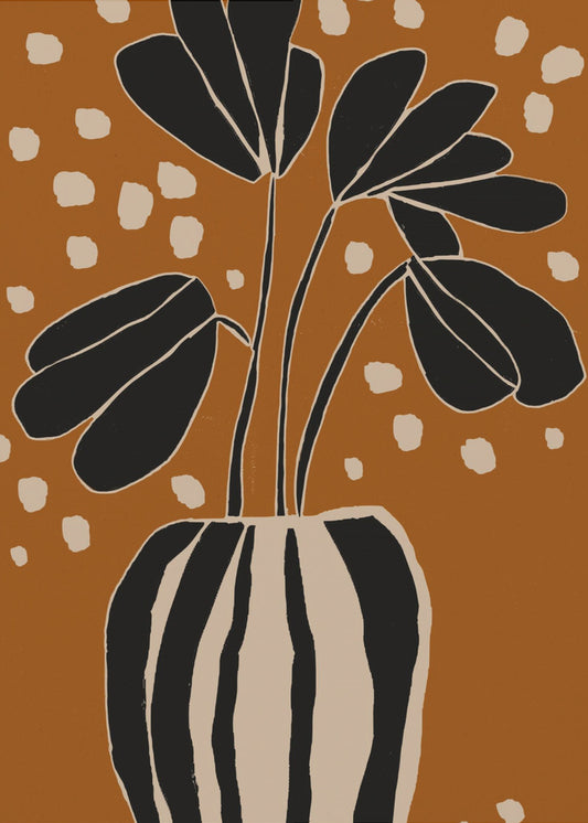 Ochre Still Life No 4 | Poster