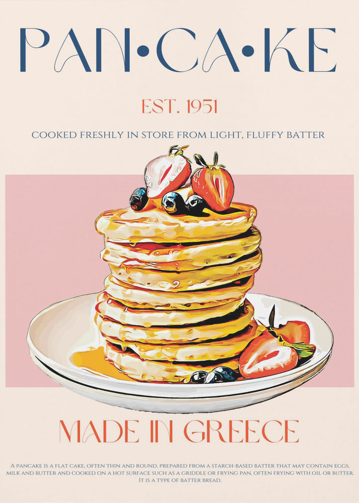 Fluffy Greek Pancakes | Canvas