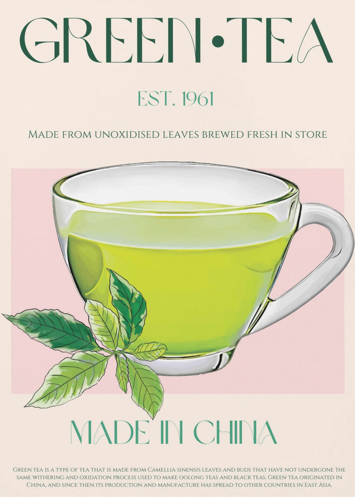 Fresh Green Tea | Canvas