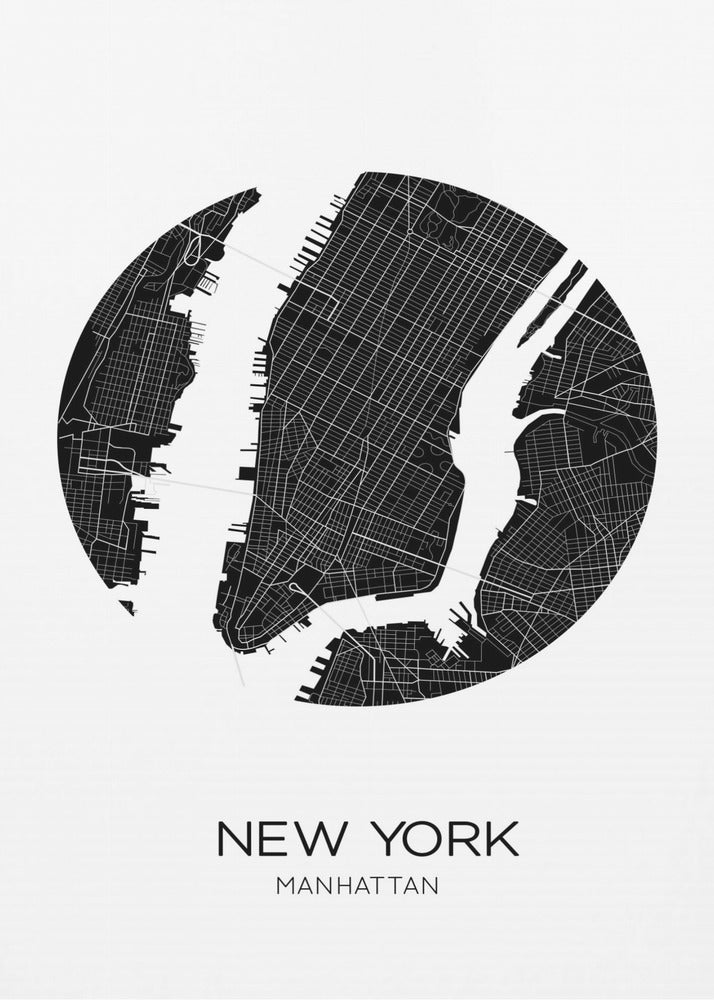 Circular Cityscape | Canvas