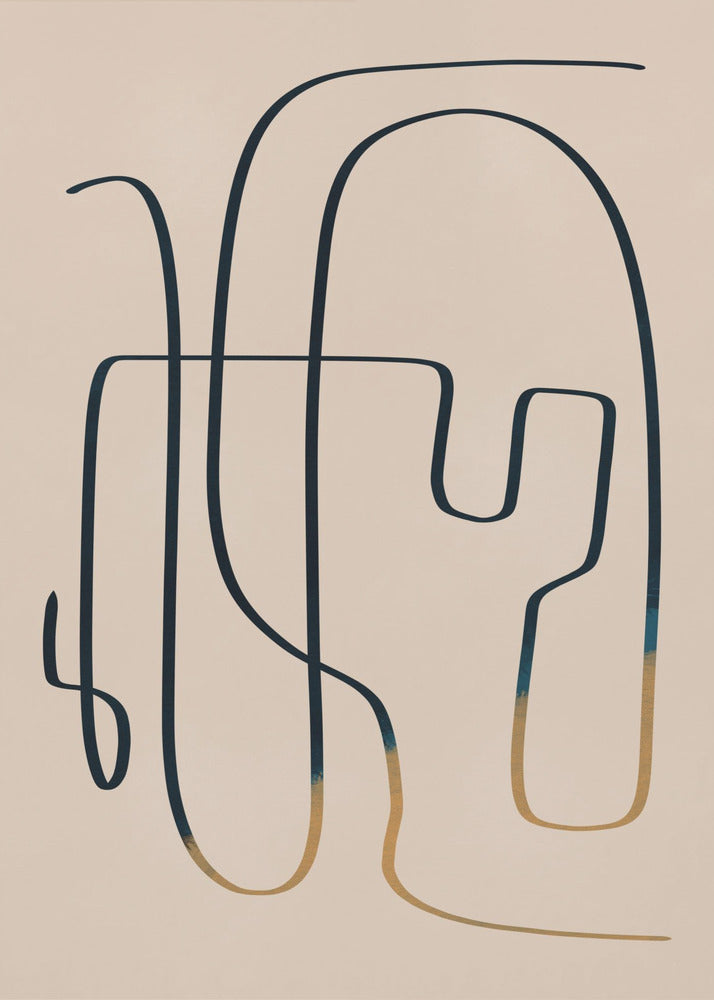 Line Art Abstract | Canvas