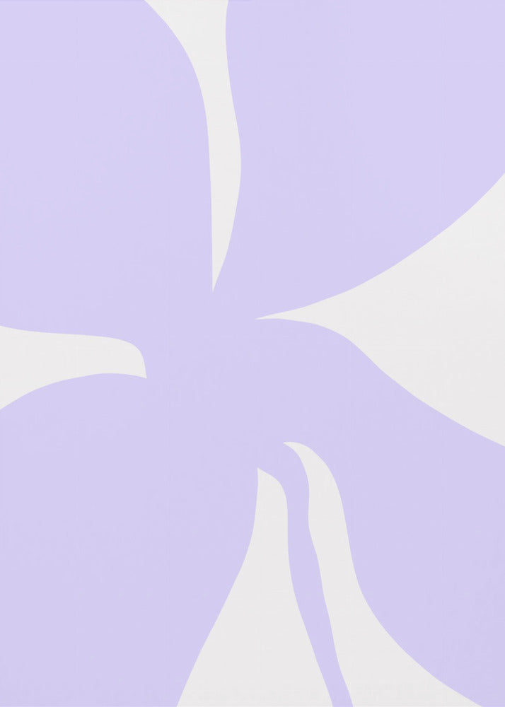 Lavender Bloom Twist | Poster