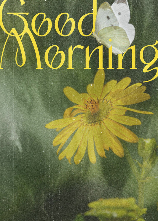 Good Morning Poster | Canvas