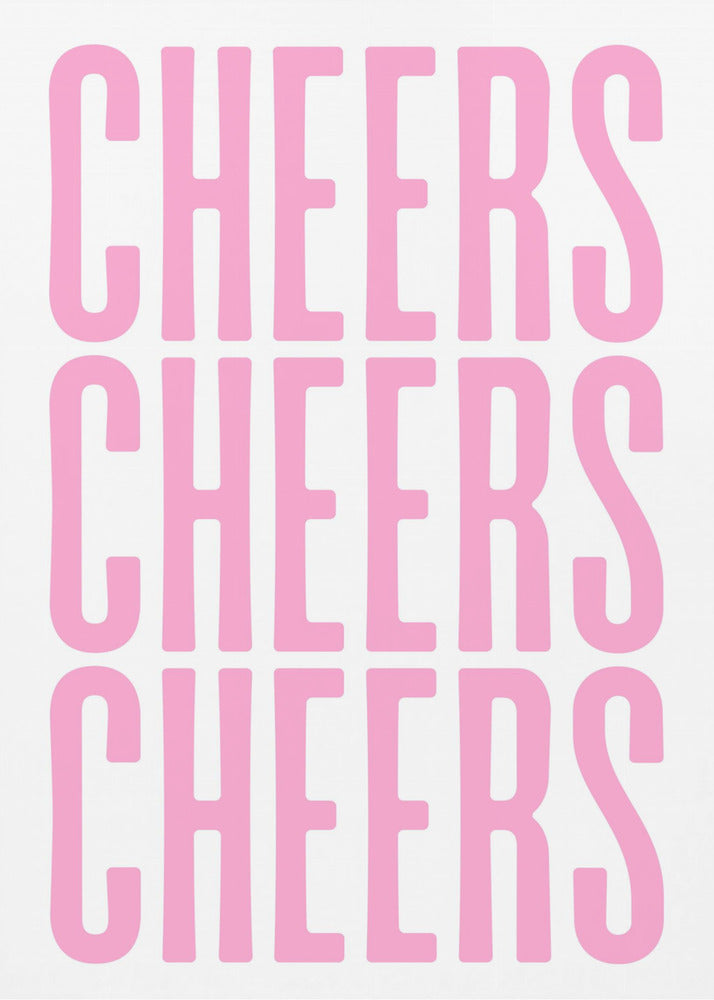 Triple Cheers Display | Poster