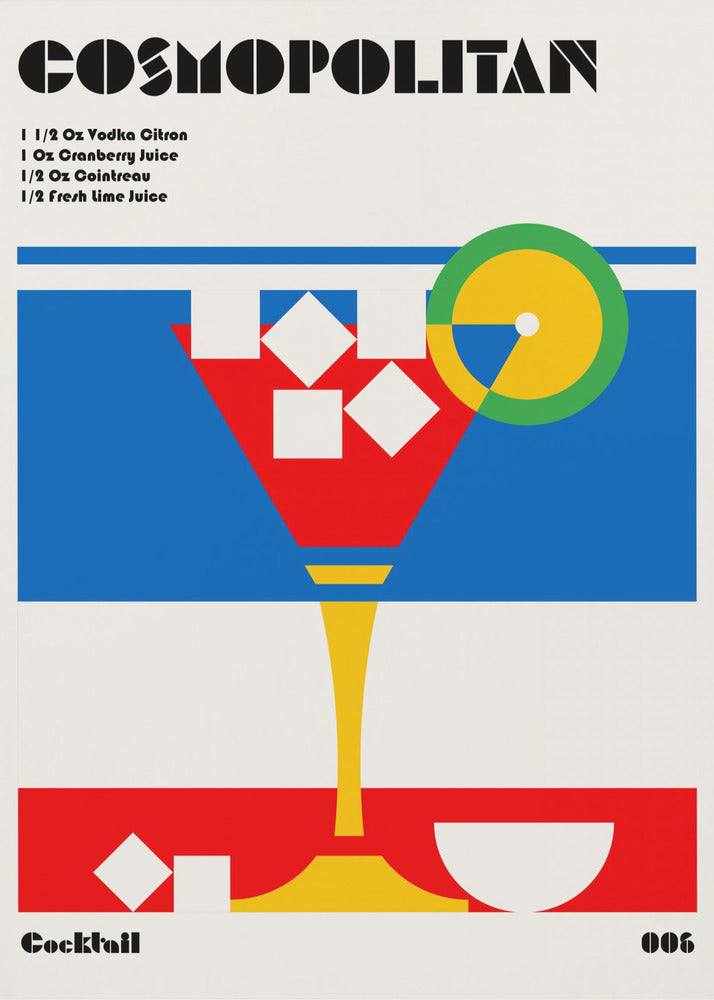 Cosmopolitan Bauhaus Cocktail | Canvas