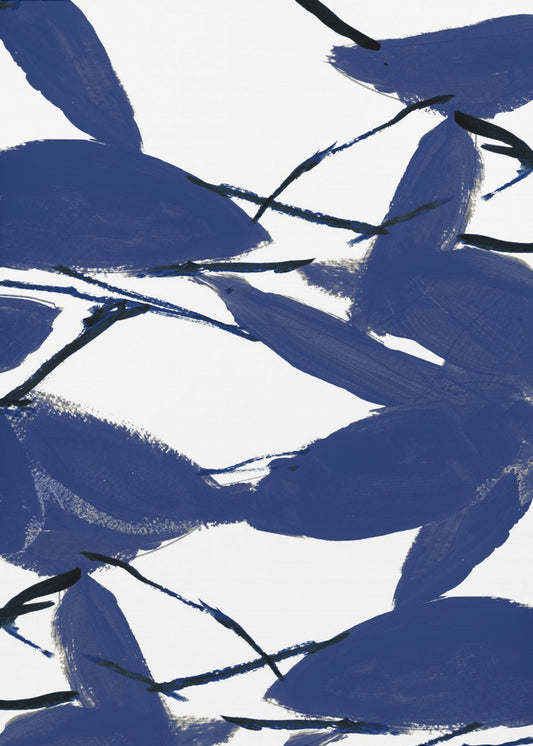 Blue Floral No2 | Canvas