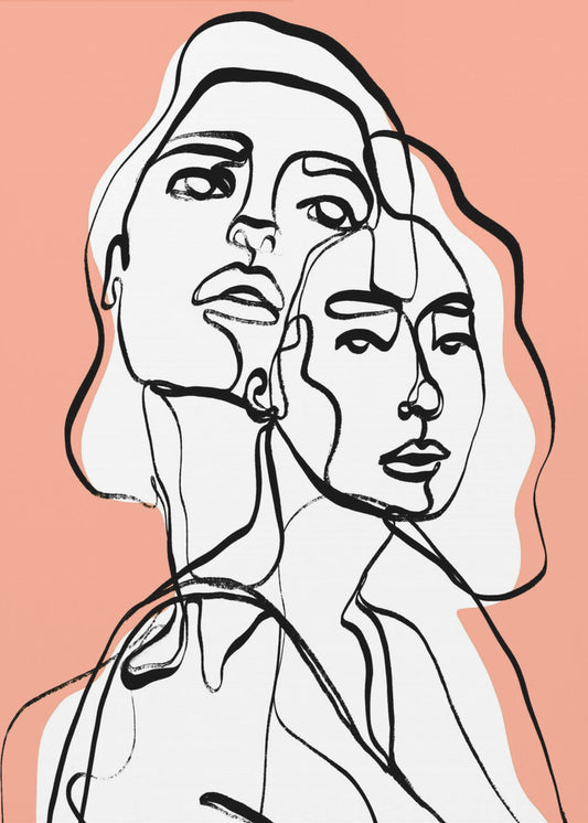 Entwined Faces | Poster