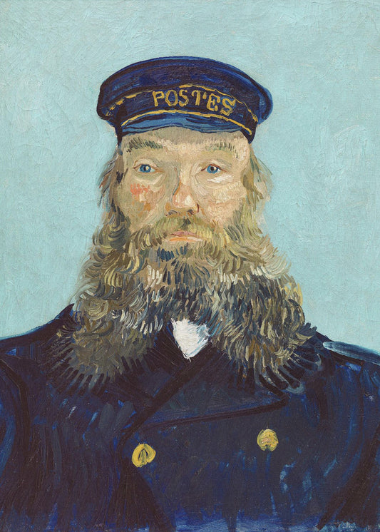 Vincent Van Gogh's Portrait of Postman Roulin (1888) | Poster