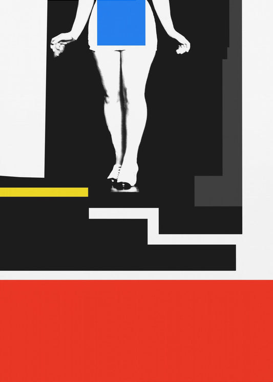 Photo Collage Lady No3 | Canvas