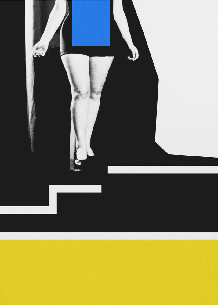 Photo Collage Lady No1 | Canvas