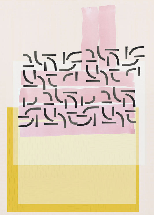 Pastel Pattern Collage 1 | Canvas
