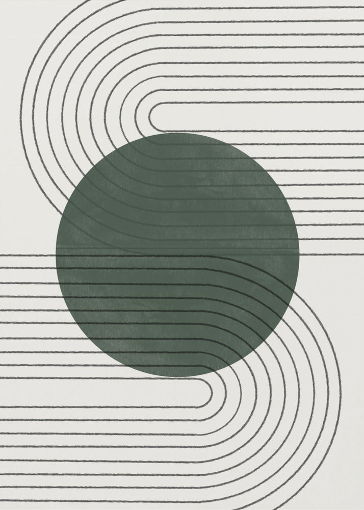 Curved Harmony | Canvas
