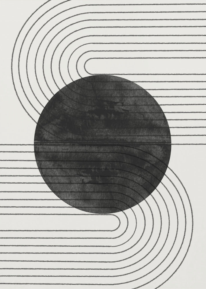 Orbiting Lines | Canvas