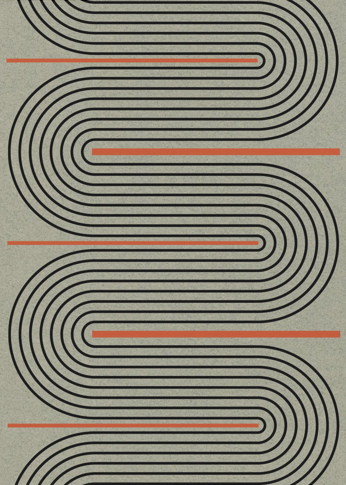 Curved Rhythms | Canvas