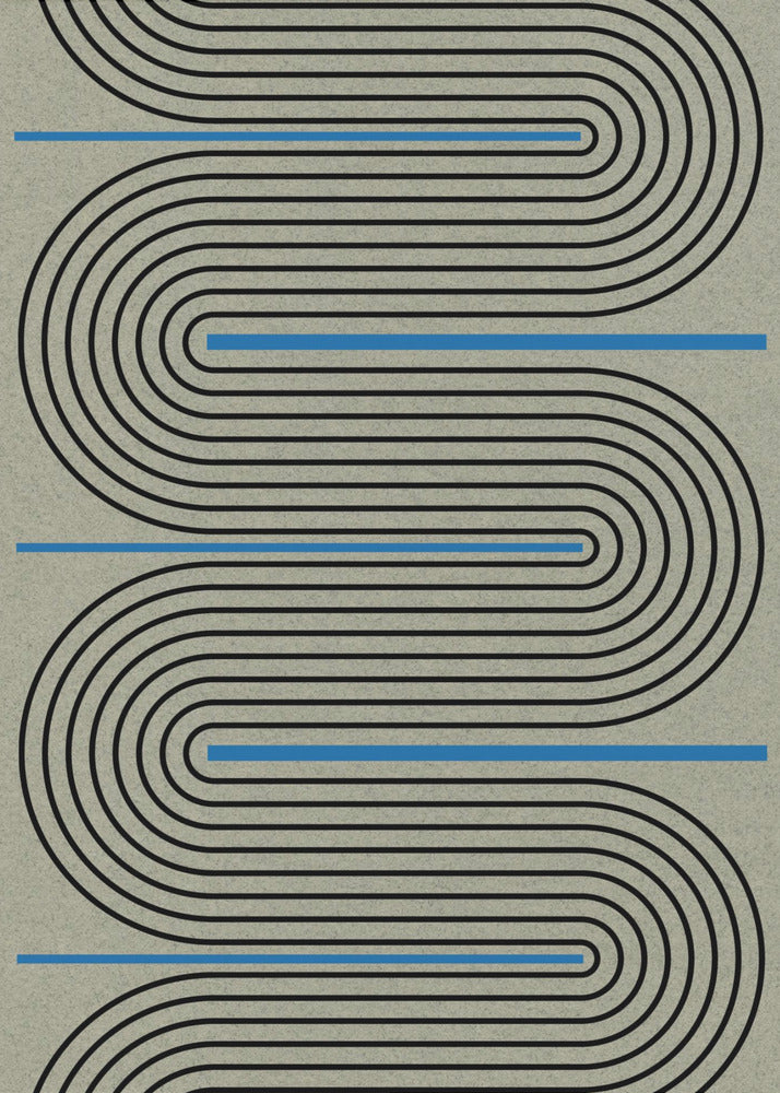 Curves & Lines Symphony | Canvas