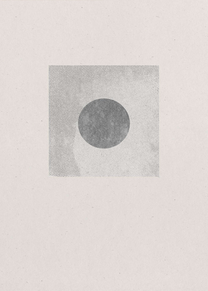 Monochrome Eclipse | Canvas