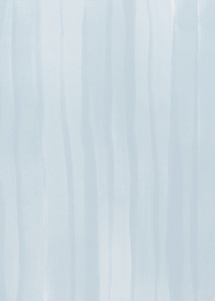 Blue Lines On A Pale Background | Poster