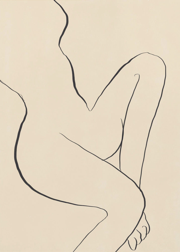 Elegant Minimalist Line Drawing | Poster