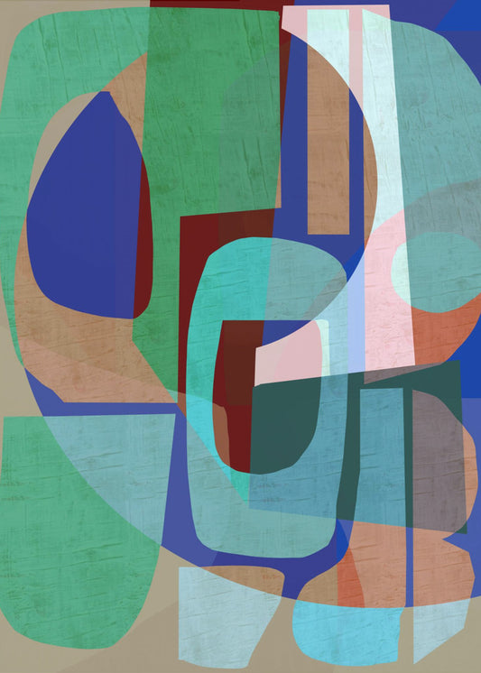 Neutral Shapes 3 | Canvas