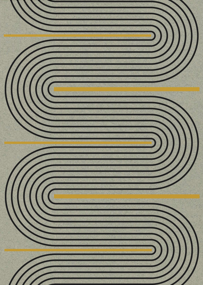 Curved Echoes | Canvas