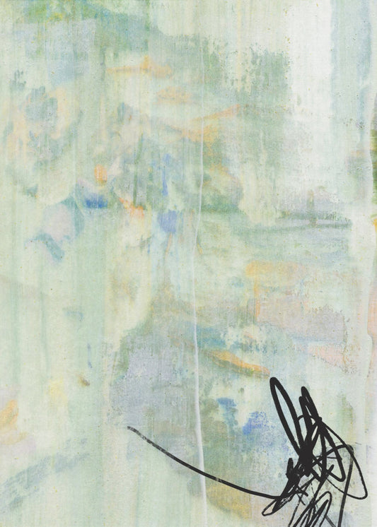 Pastel Colors And Bold Black Accents | Poster