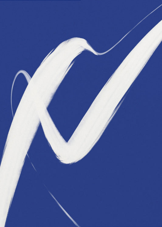 Blue Whirl Dance | Poster