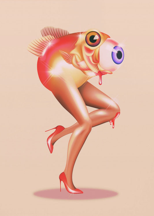 Fish With Legs | Canvas