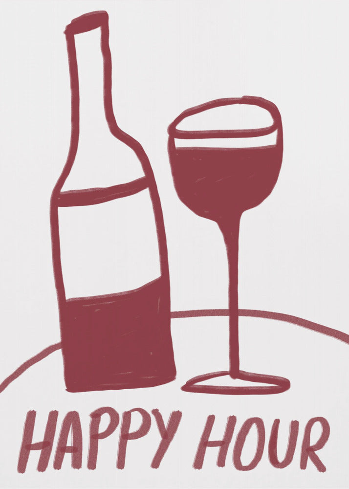 Wine Time Delight | Poster