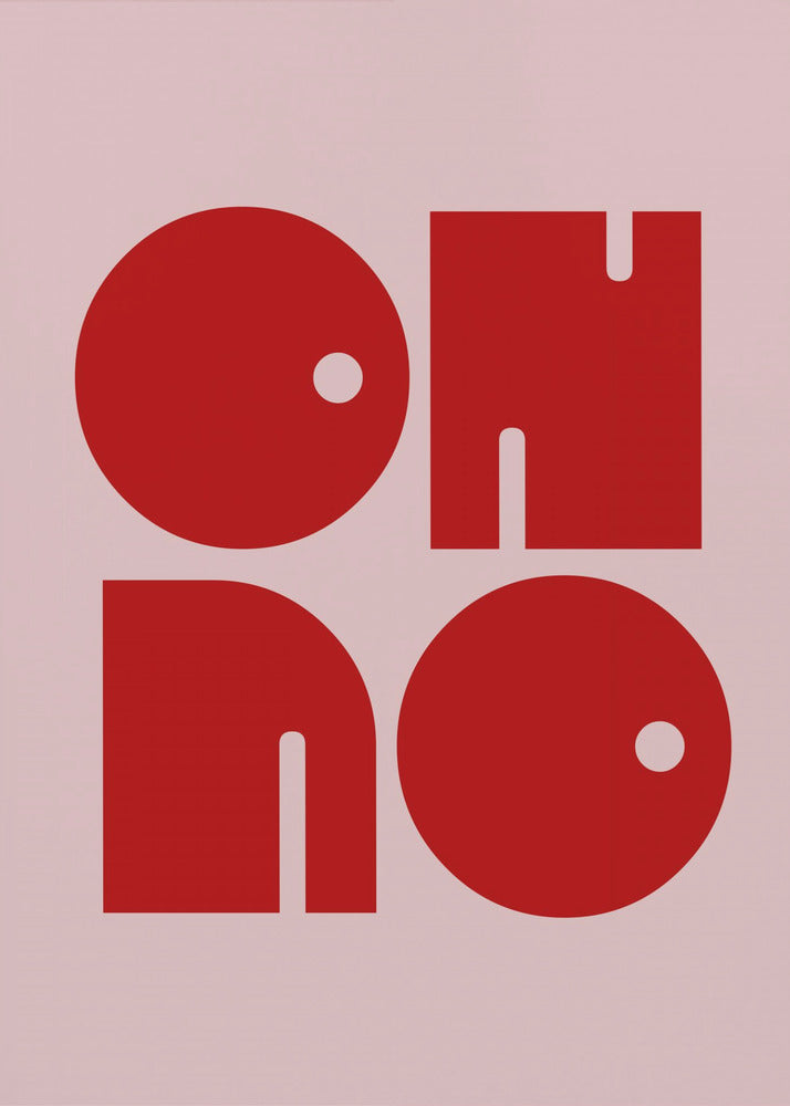 Bold Typographic Echo | Poster