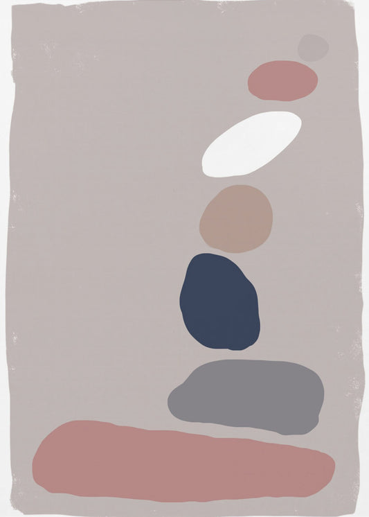 Abstract Pebbles | Canvas