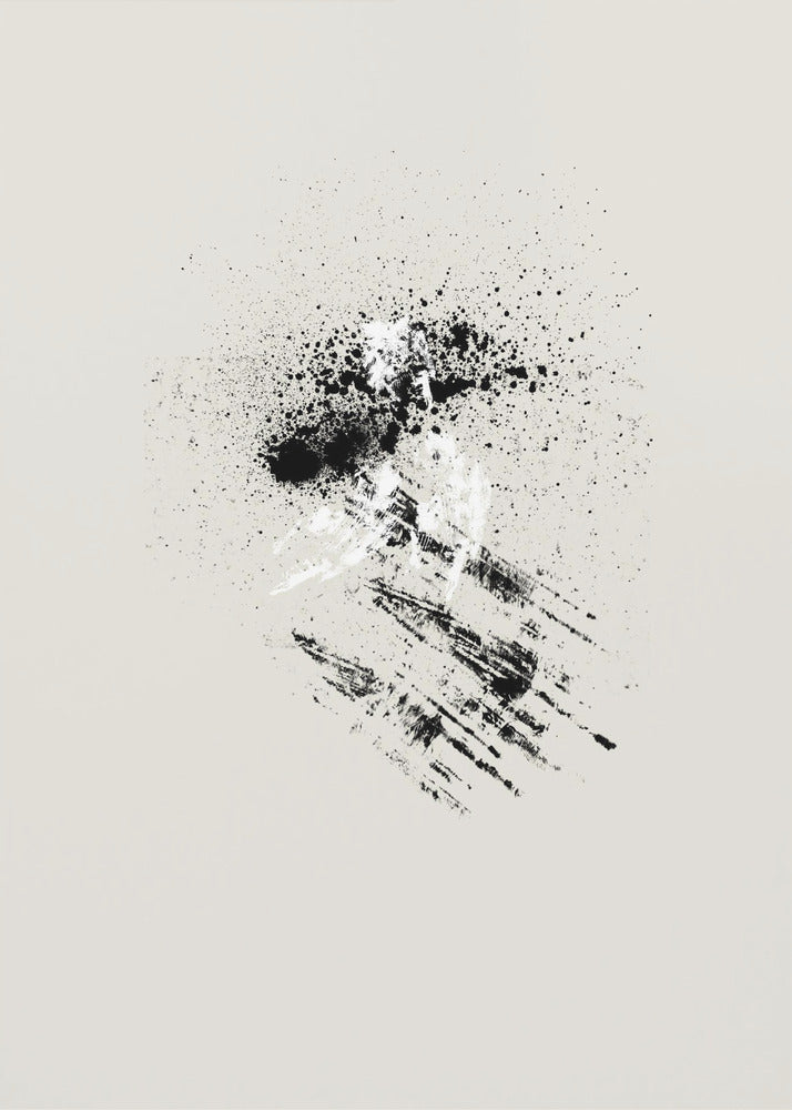 Brush splatters #6 | Poster