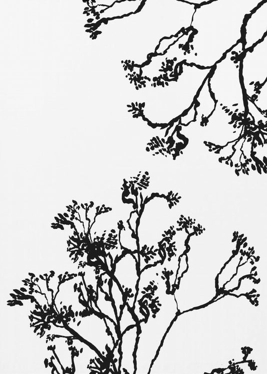 Blossom Trees Silhouette | Canvas