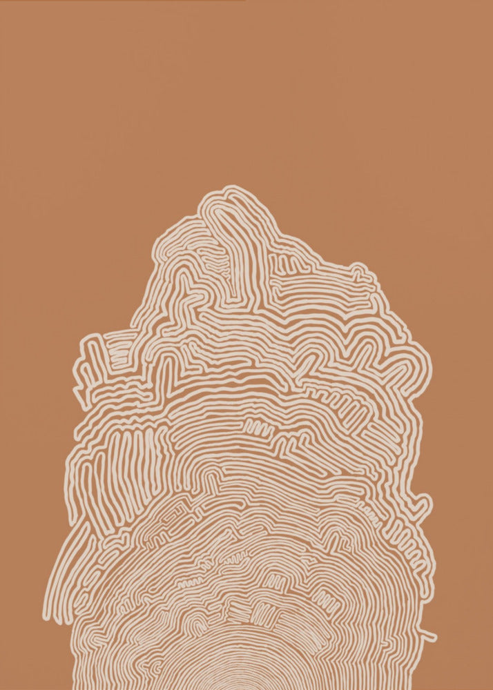 Abstract Brown | Canvas